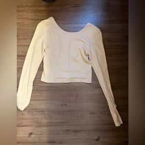 long sleeve athletic top